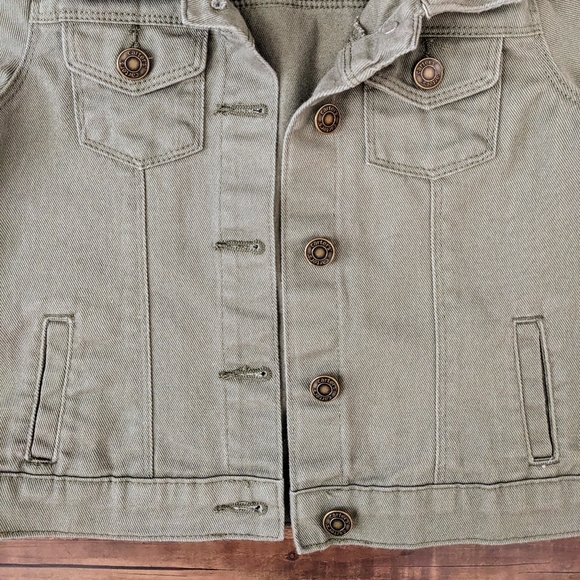 Carter's Olive Green Denim Jacket - Picture 10 of 11